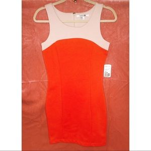 Forever 21 Coral Beige Body-con Dress